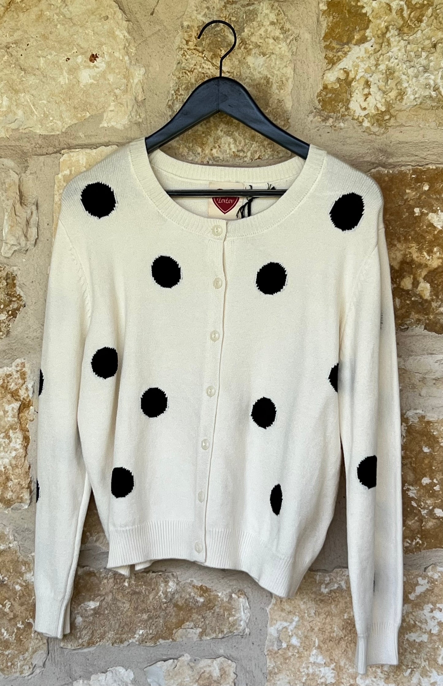 Polka Dot Cardigan