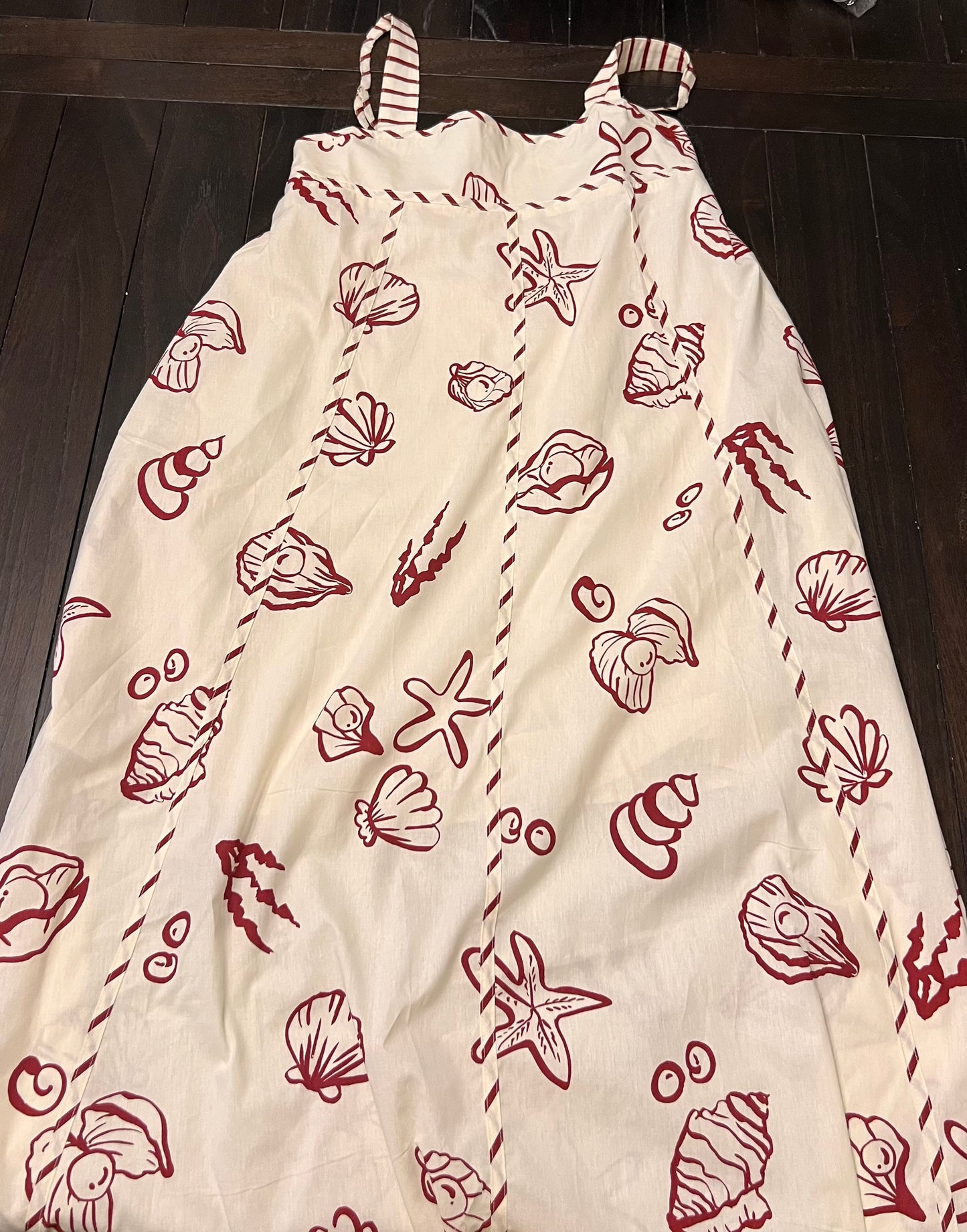 Nautical Red Dress