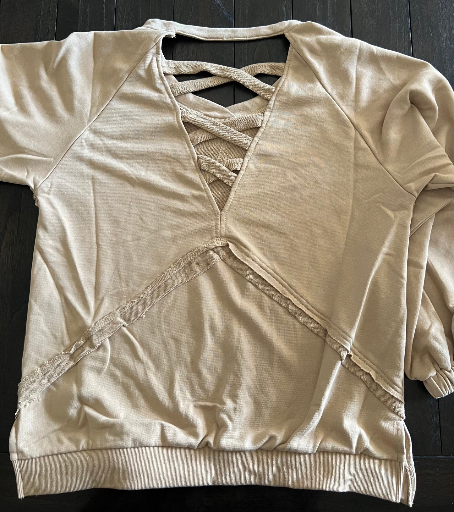 Balloon Sleeve Sweatshirt