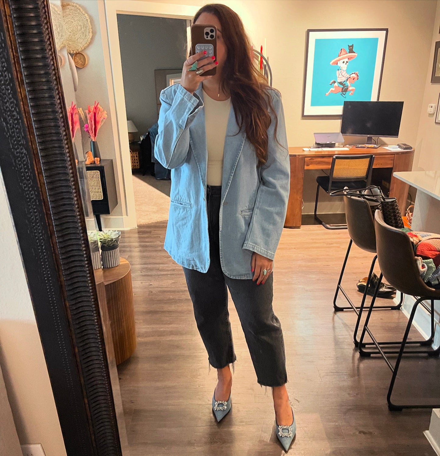 Denim Blazer