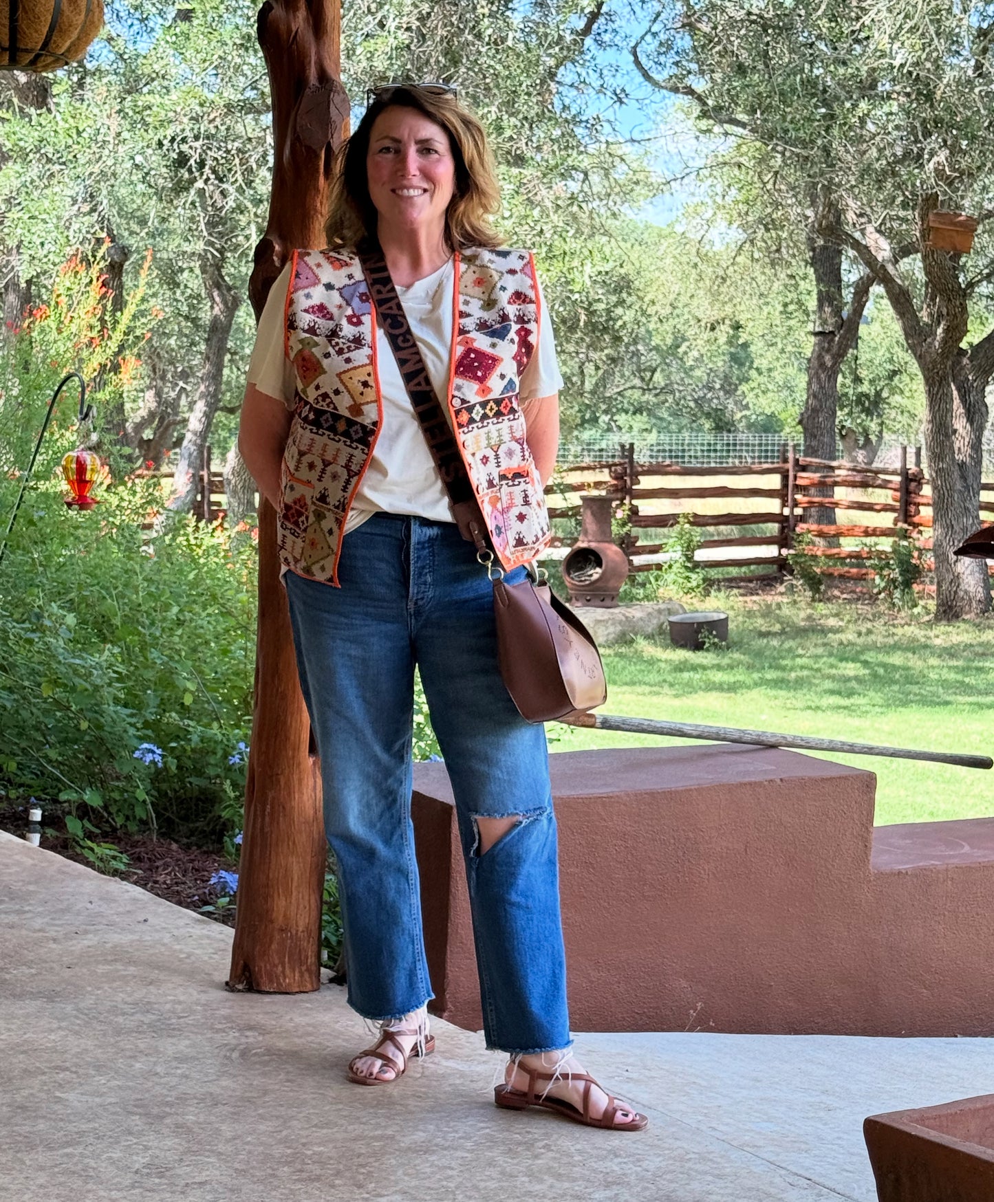 Geometric Vest