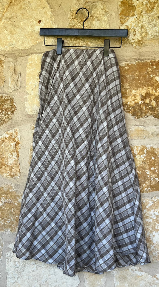 Plaid Skirt