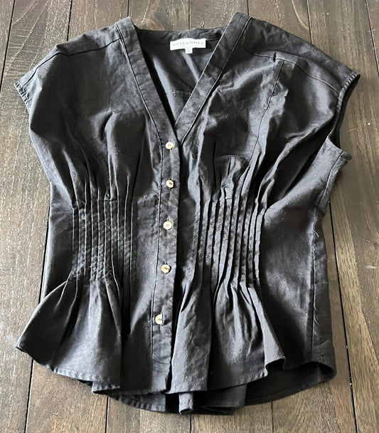 Pleated Waist Blouse