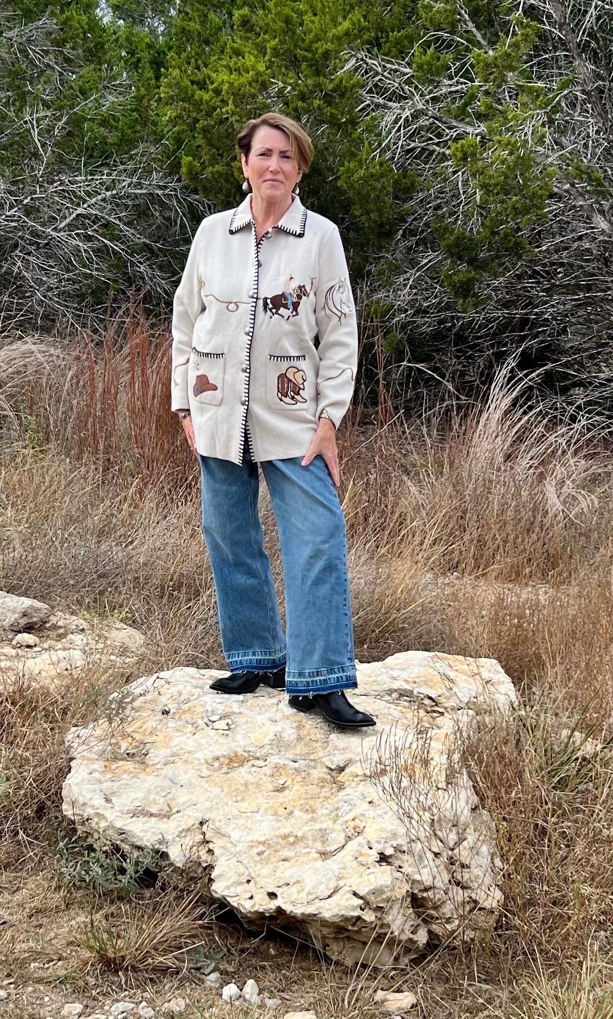 Western Embroidered Jacket