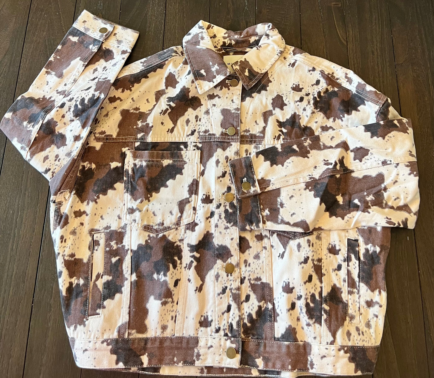 Cow Print Jacket