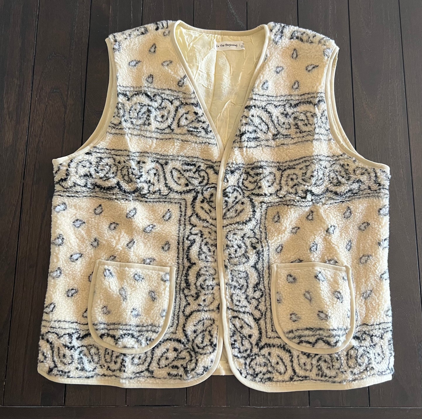 Paisley Sweater Vest