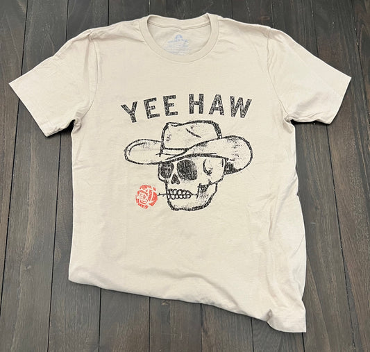 Yeehaw Skull Tee