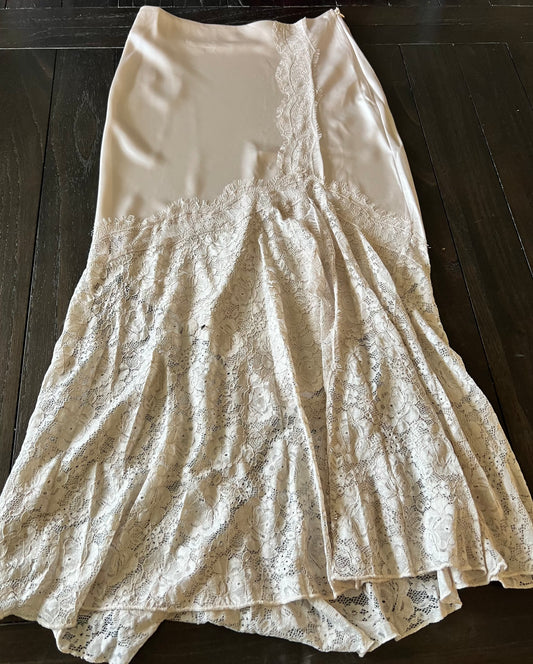 Lace Midi Skirt