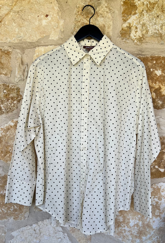 Polka Dot Button Down Shirt