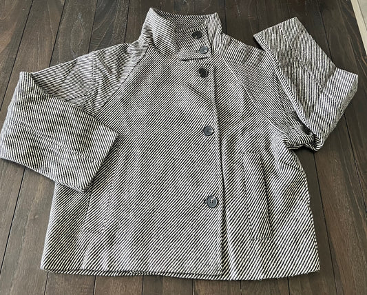 Herringbone Cape Style Jacket