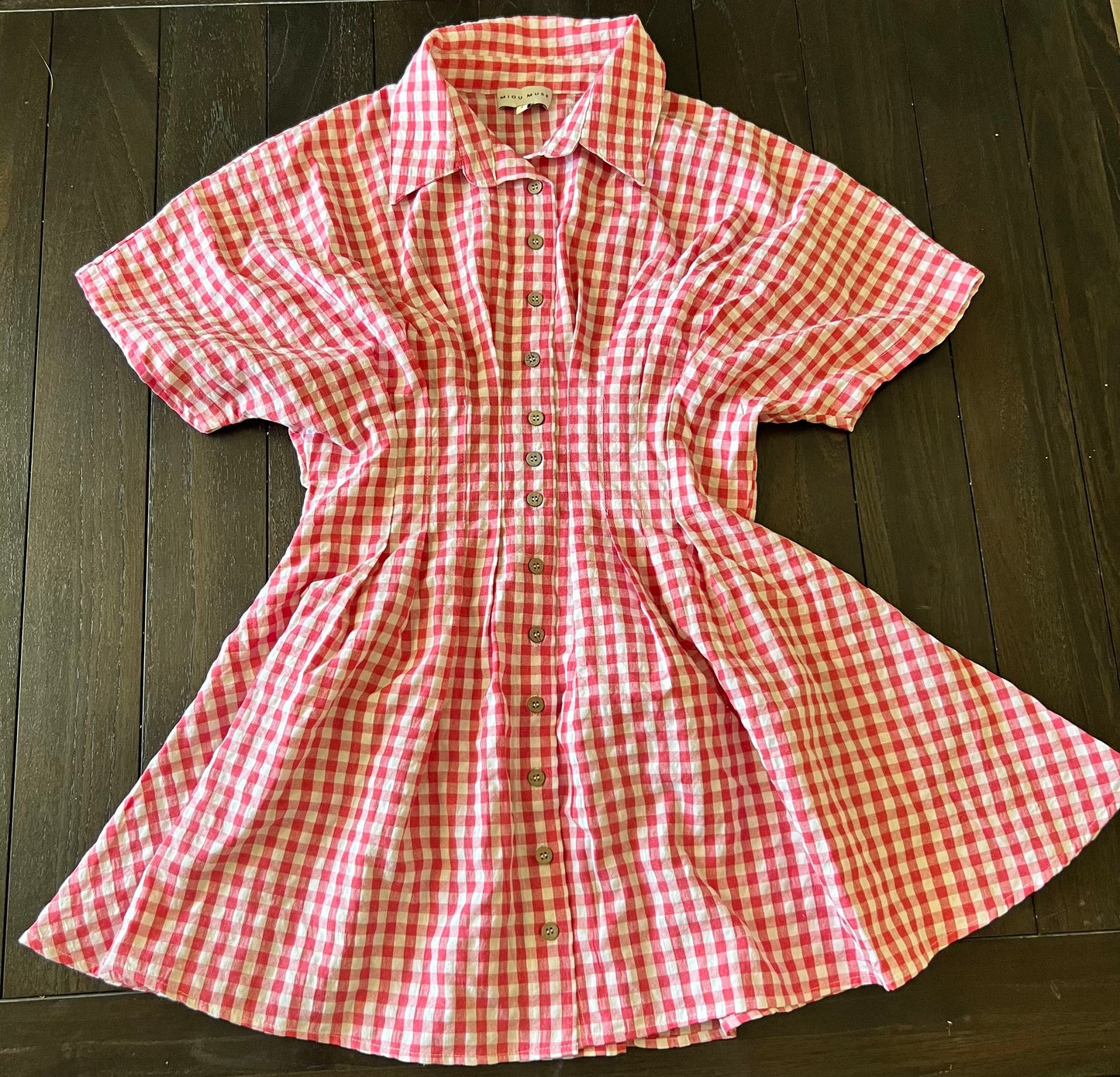 Red Gingham Mini