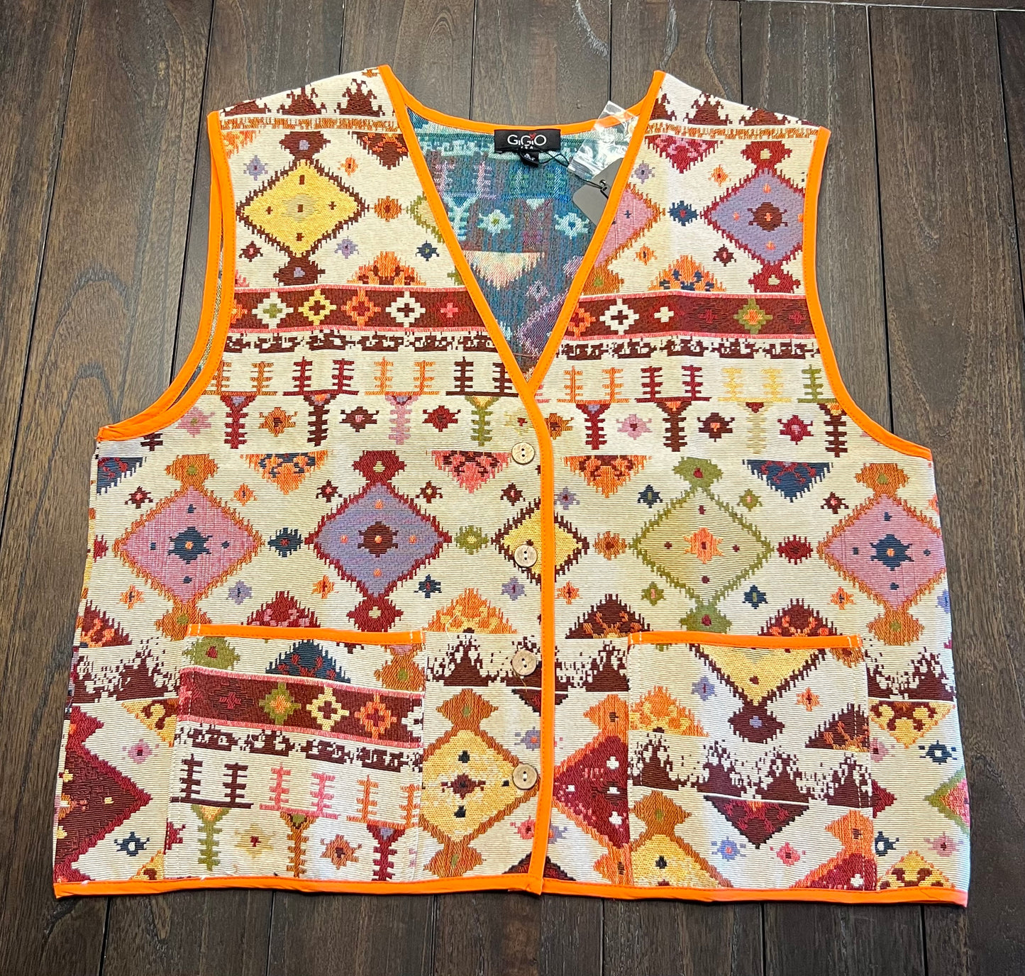 Geometric Vest