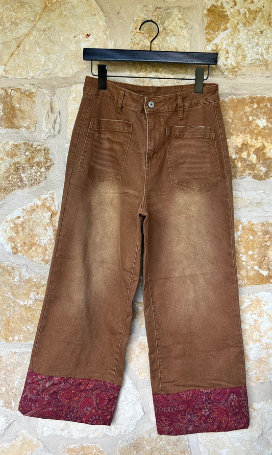 Tan Jeans
