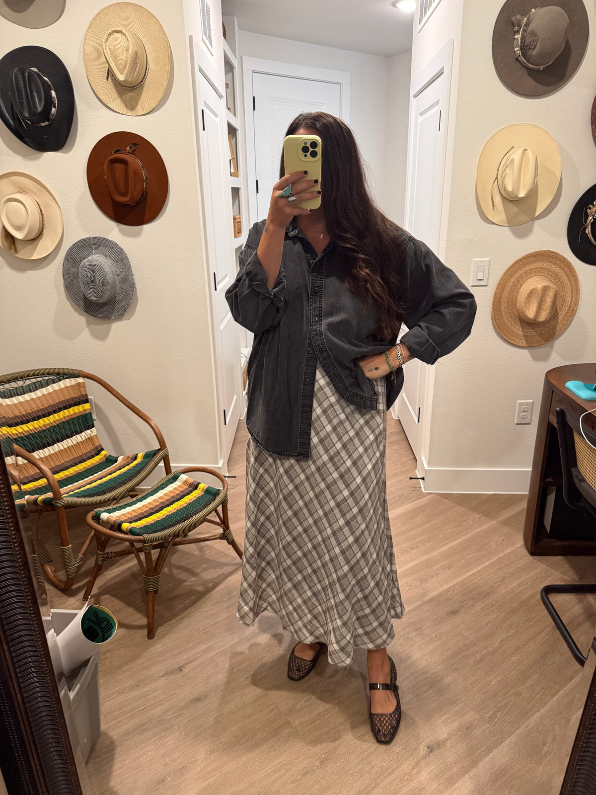 Plaid Skirt