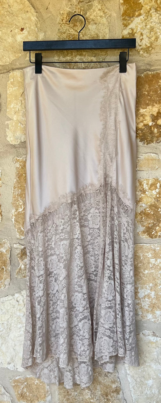 Lace Midi Skirt