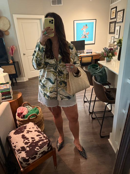 Tie Front Blouse