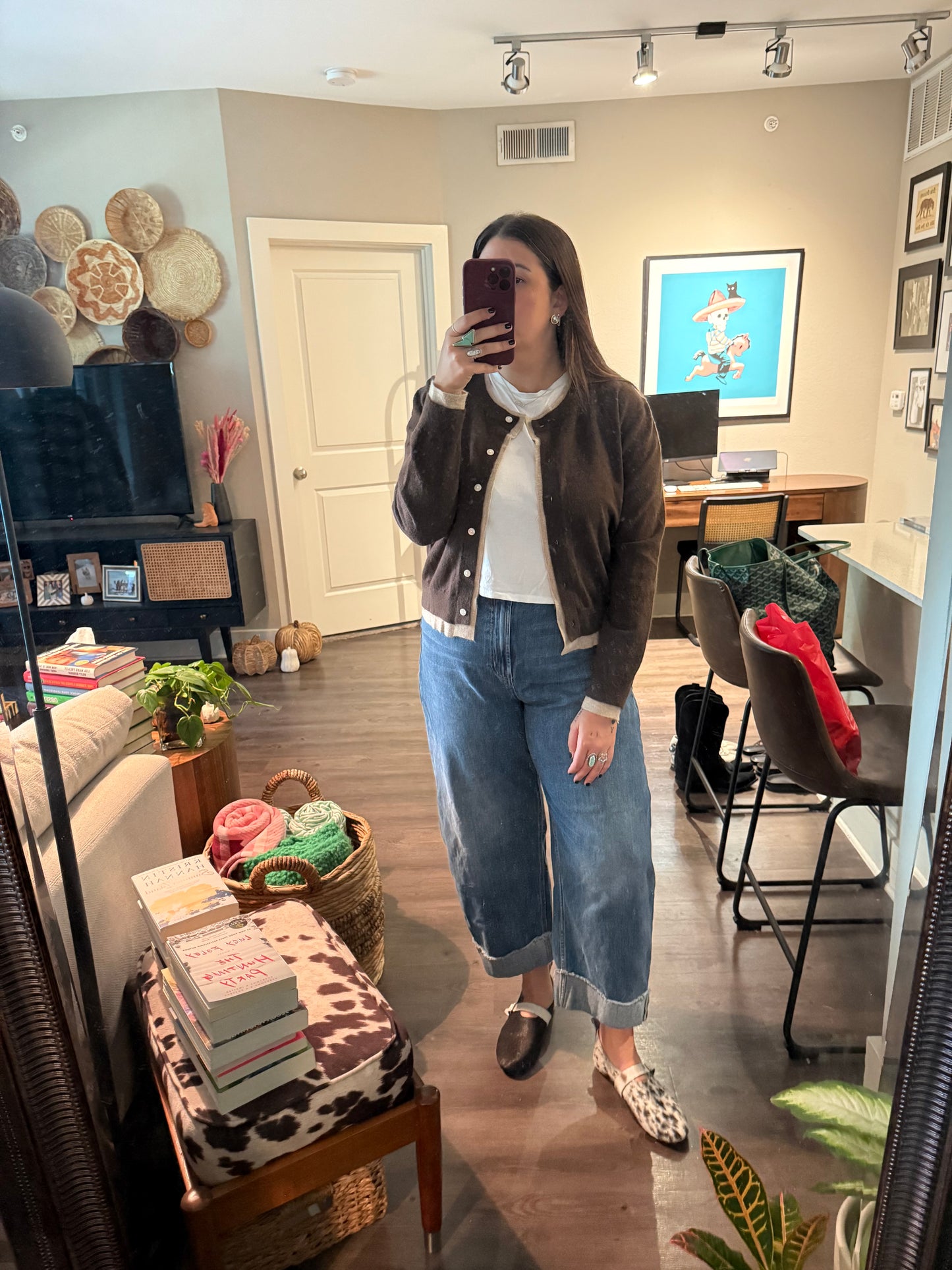 Color Contrast Cardigan