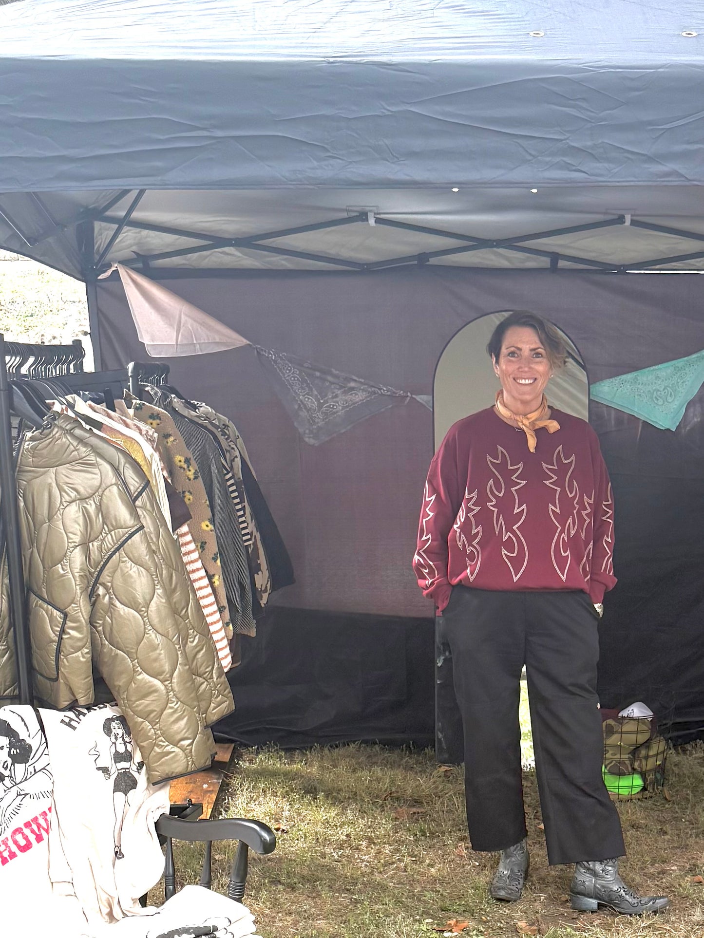 Boots Stitch Sweatshirt